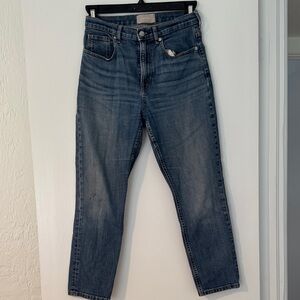 Everlane Men's Straight Jeans in Dark Blue